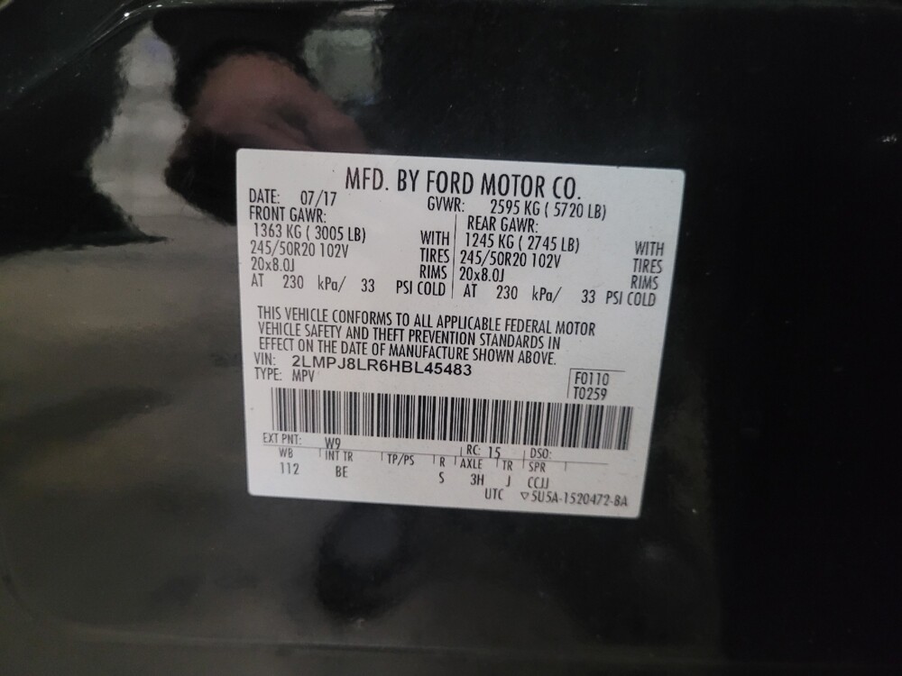 2017 Lincoln MKX in New Castle, DE 19720 - 18090505 33