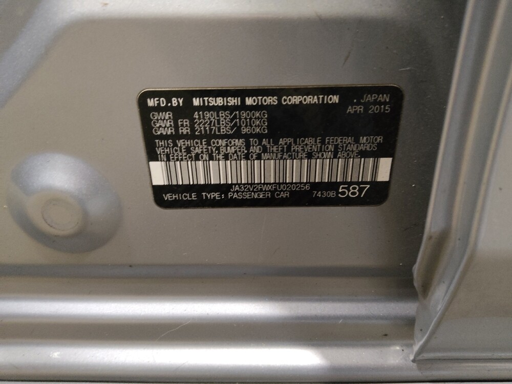 2015 Mitsubishi Lancer in Temple Hills, MD 20746 - 18090512 33