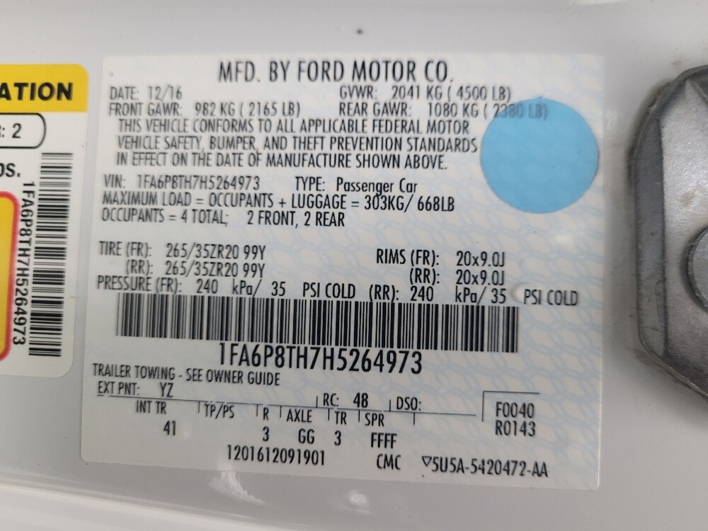 2017 Ford Mustang in Eastpointe, MI 48021 - 18090522 33