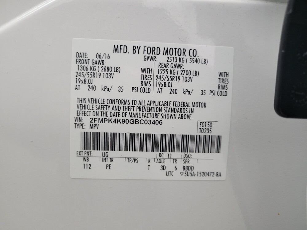 2016 Ford Edge in Grand Rapids, MI 49508 - 18090526 33