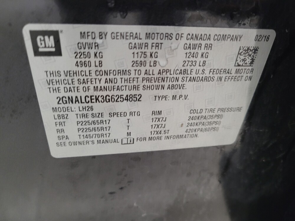 2016 Chevrolet Equinox in Madison, TN 37115 - 18090528 33