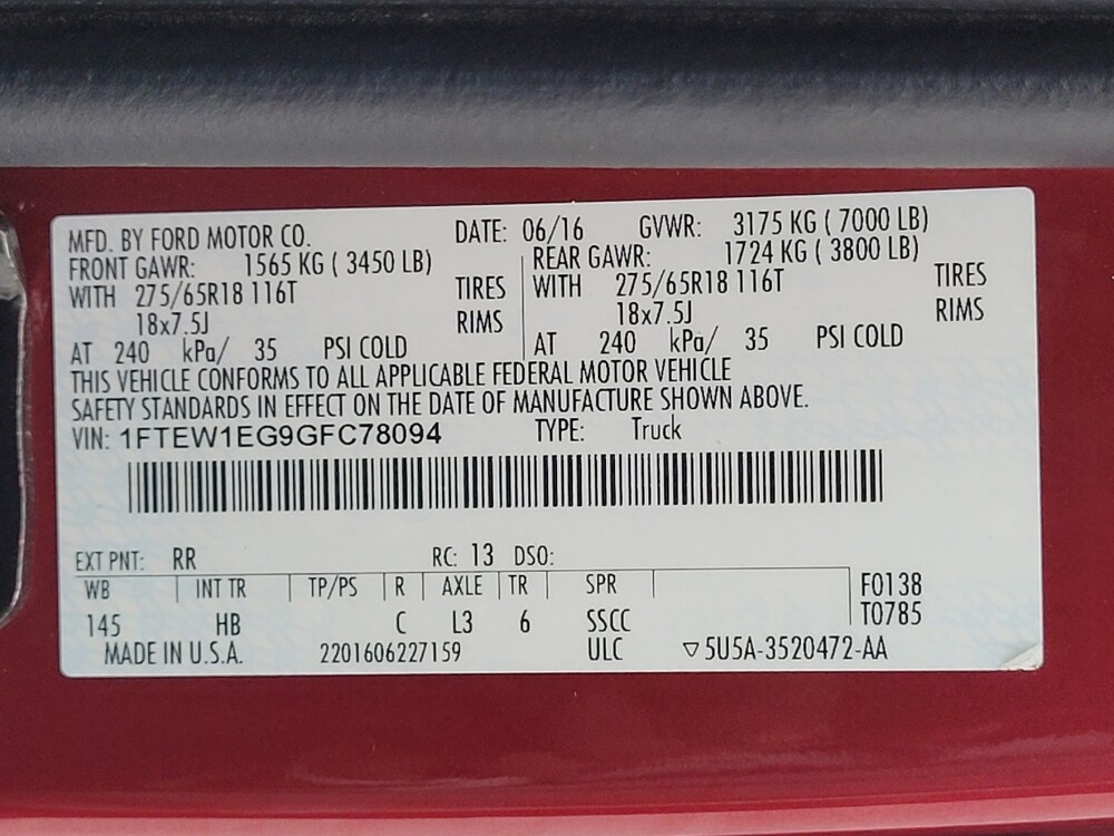 2016 Ford F150 in Antioch, TN 37013 - 18090548 33