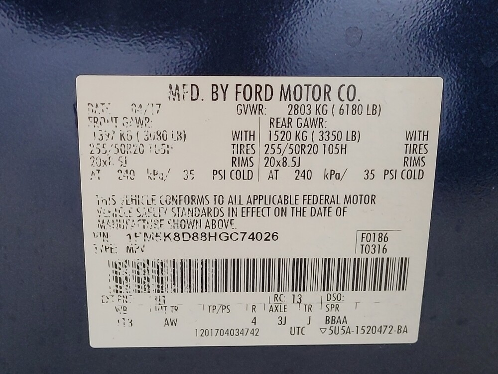 2017 Ford Explorer in Mobile, AL 36606 - 18090576 33