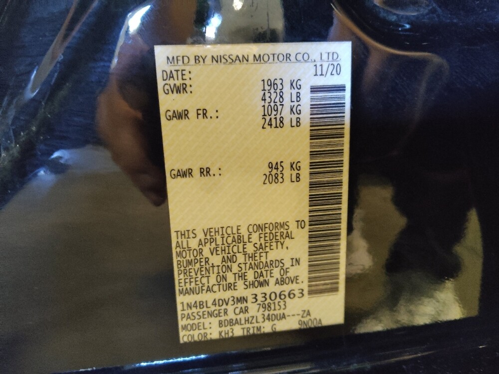 2021 Nissan Altima in Jacksonville, FL 32210 - 18090579 33