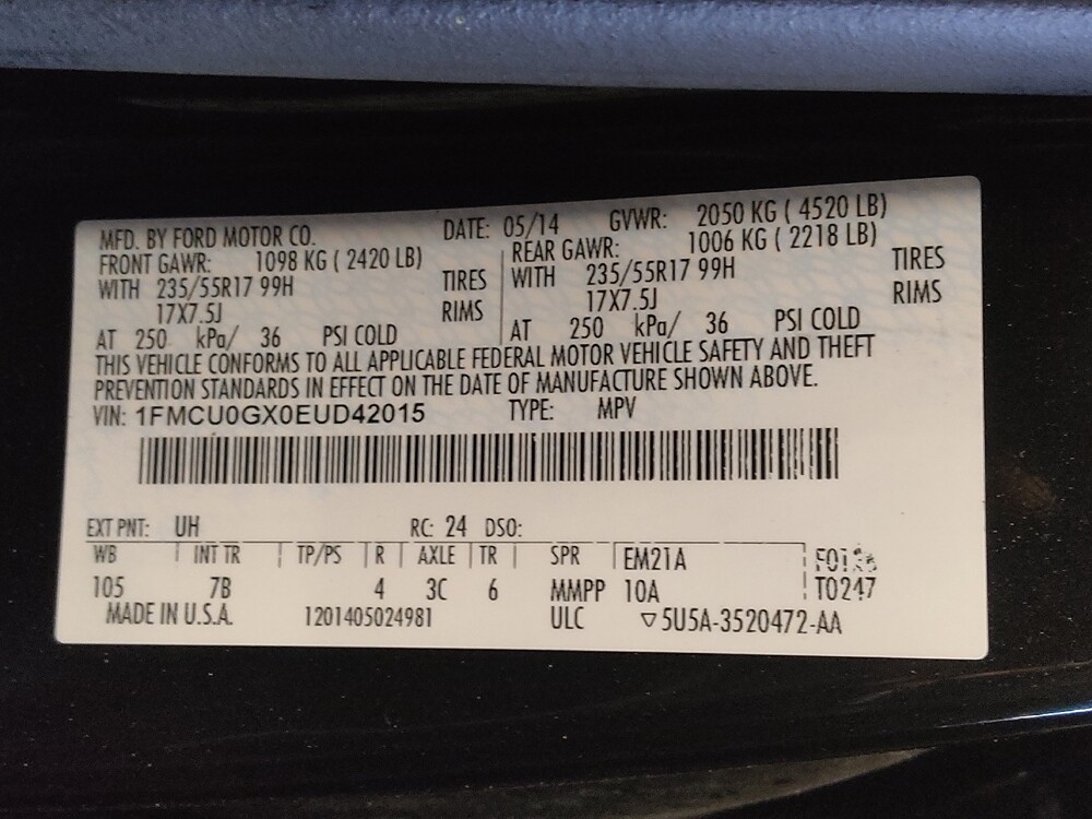 2014 Ford Escape in Pensacola, FL 32505 - 18090611 33