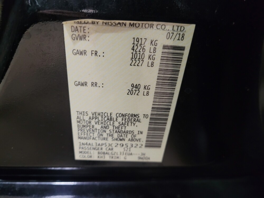 2018 Nissan Altima in Pittsburgh, PA 15237 - 18090615 33