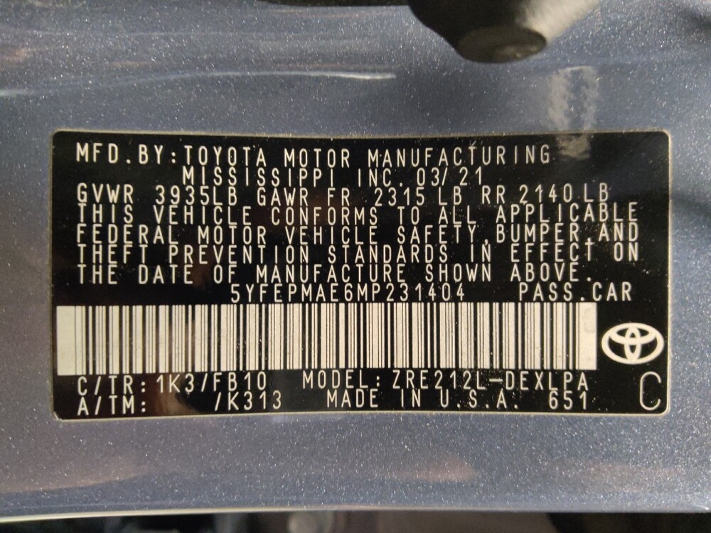 2021 Toyota Corolla in Albuquerque, NM 87113 - 18090622 33