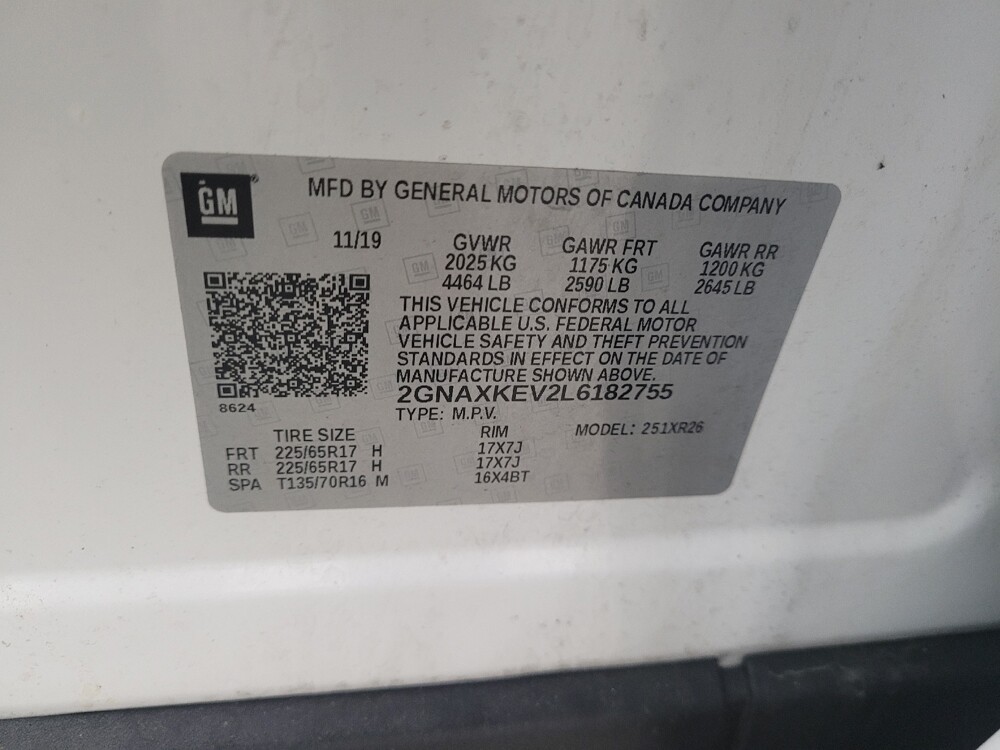 2020 Chevrolet Equinox in Madison, TN 37115 - 18090628 33