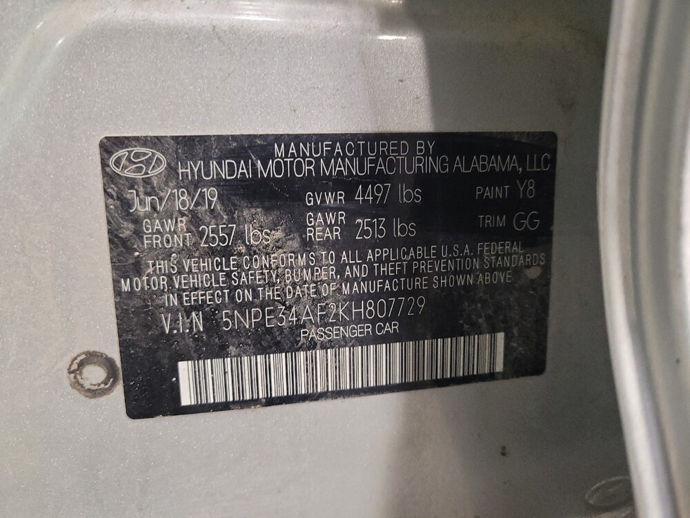 2019 Hyundai Sonata in Downey, CA 90241 - 18090630 33