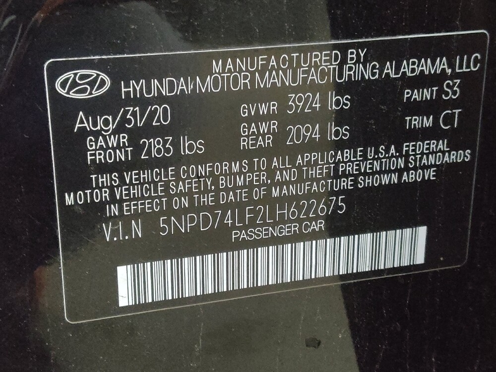 2020 Hyundai Elantra in Greenville, SC 29607 - 18090651 33