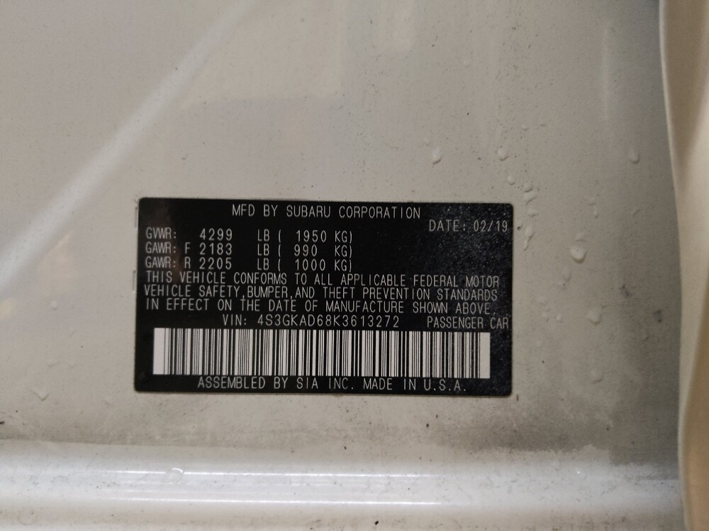 2019 Subaru Impreza in Greenville, NC 27834 - 18090658 33