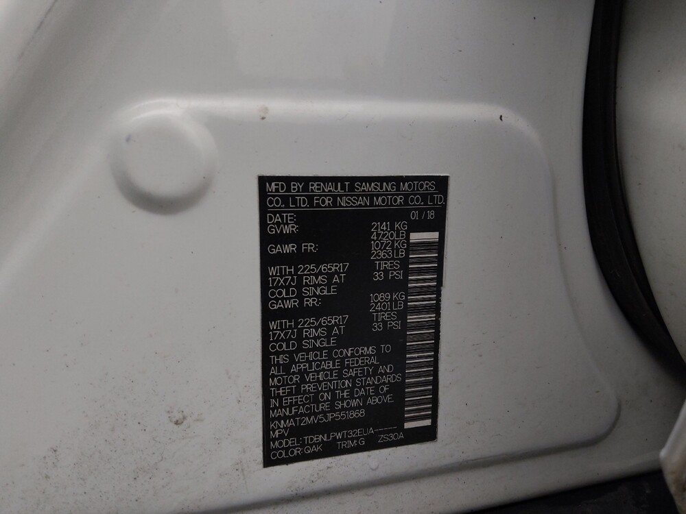 2018 Nissan Rogue in Colorado Springs, CO 80909 - 18090660 33