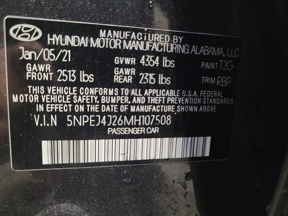 2021 Hyundai Sonata in Downey, CA 90241 - 18090682 33