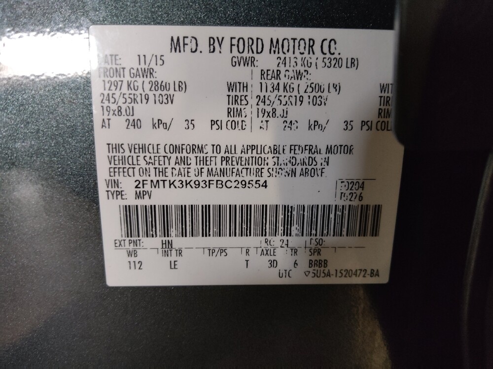 2015 Ford Edge in Charleston, SC 29414 - 18090692 33