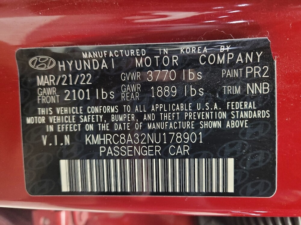 2022 Hyundai Venue in Downey, CA 90241 - 18090695 33