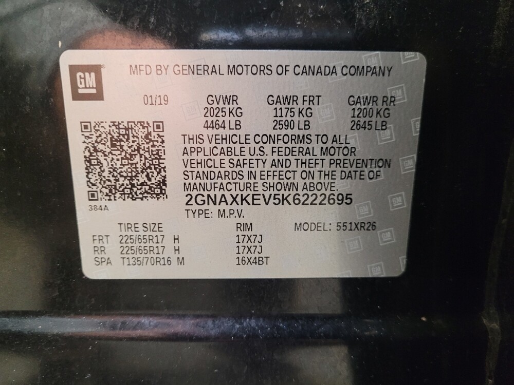 2019 Chevrolet Equinox in Downey, CA 90241 - 18090711 33