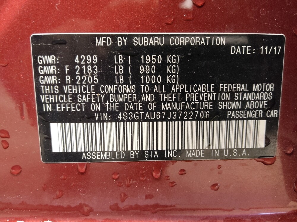 2018 Subaru Impreza in Union City, GA 30291 - 18090729 33