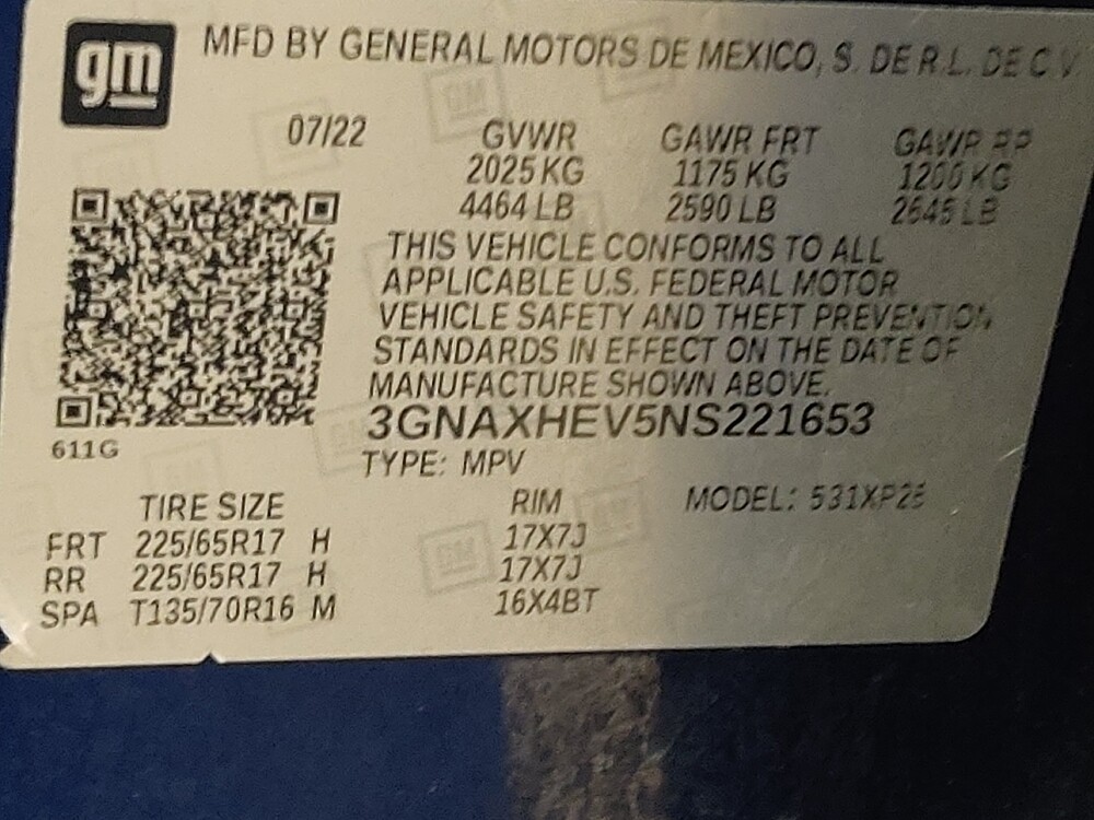 2022 Chevrolet Equinox in Temple, TX 76502 - 18090738 33