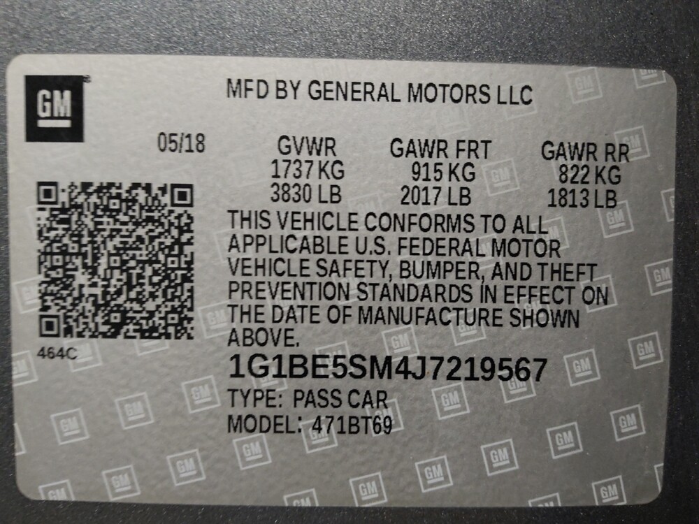 2018 Chevrolet Cruze in Houston, TX 77074 - 18090740 33