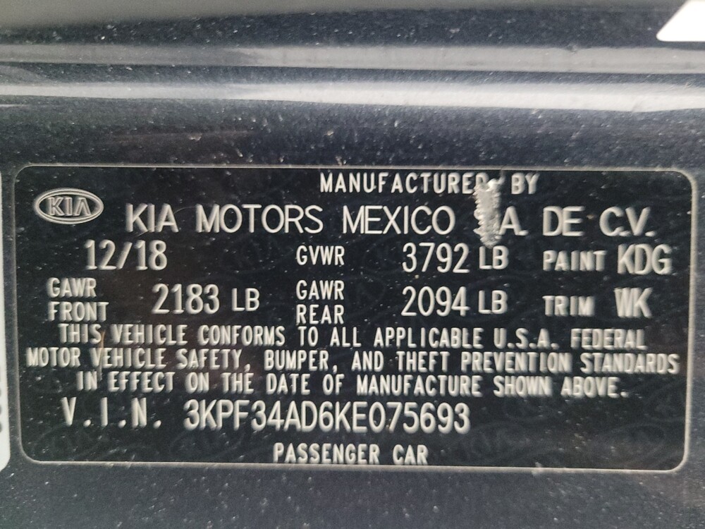 2019 Kia Forte in Huntsville, AL 35816 - 18090762 33