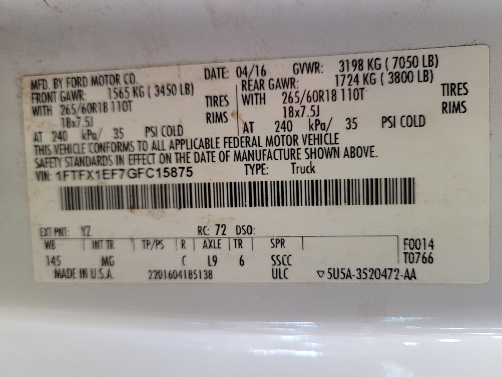 2016 Ford F150 in Downey, CA 90241 - 18090789 33