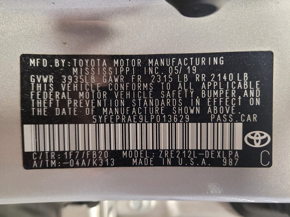 2020 Toyota Corolla in Bakersfield, CA 93309 - 18090802 33