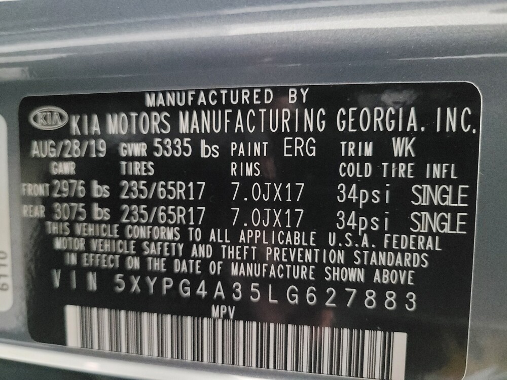 2020 Kia Sorento in Downey, CA 90241 - 18090803 33