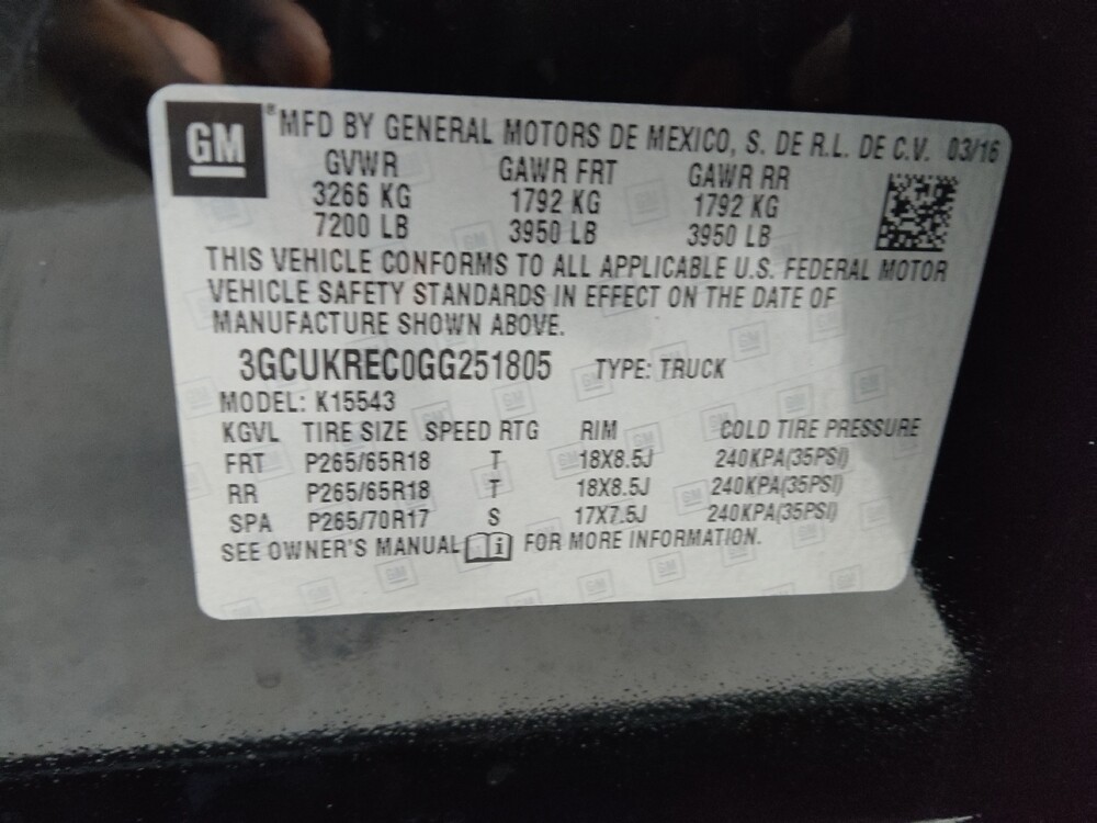 2016 Chevrolet Silverado 1500 in Jackson, MS 39211 - 18090811 33