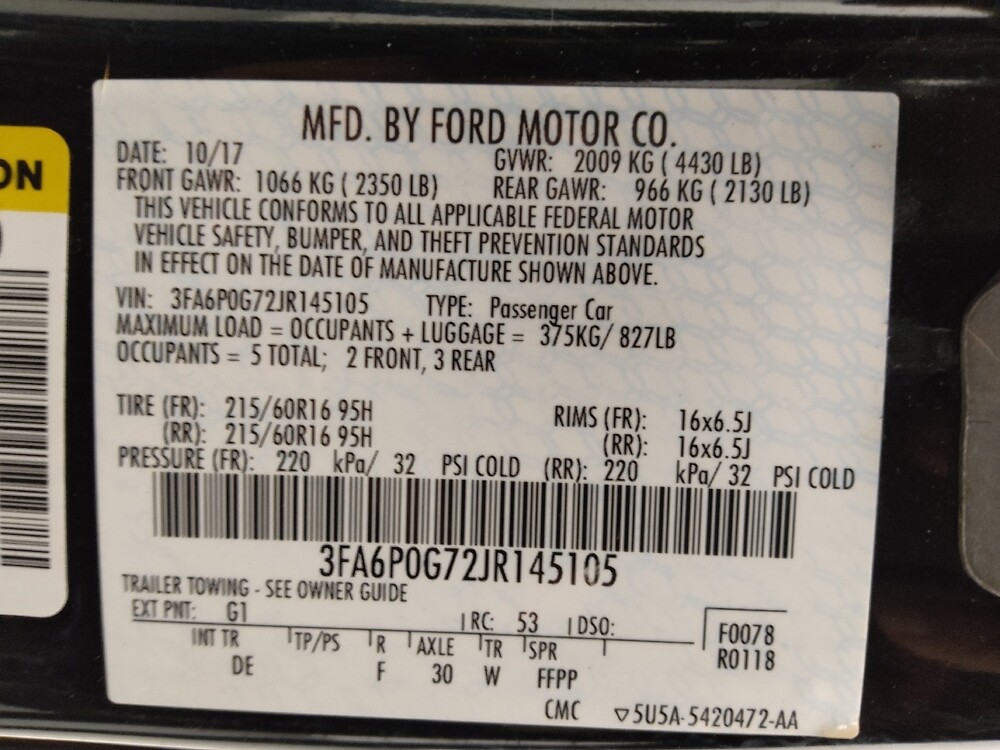 2018 Ford Fusion in Wichita, KS 67207 - 18090882 33