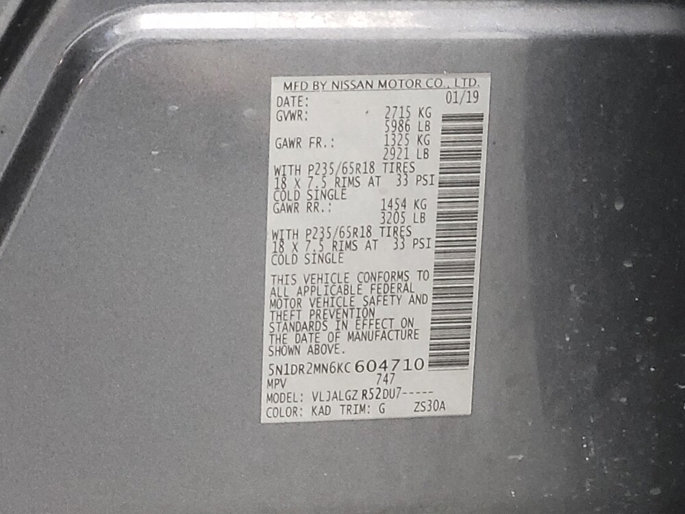 2019 Nissan Pathfinder in Huntsville, AL 35816 - 18090885 33