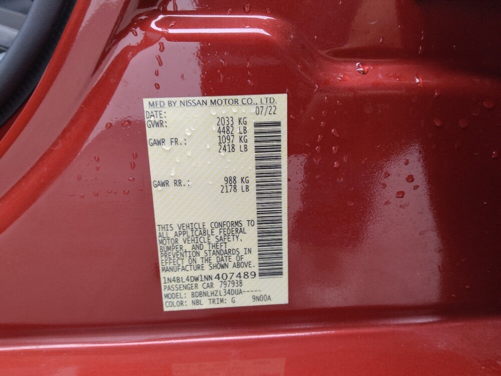 2022 Nissan Altima in Wichita, KS 67207 - 18090903 33