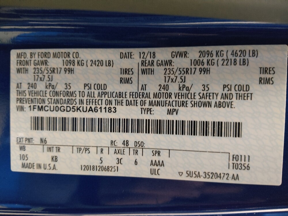 2019 Ford Escape in Houston, TX 77074 - 18090911 33