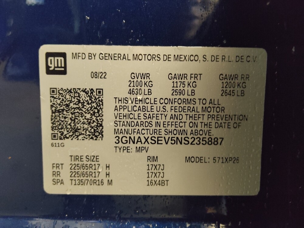 2022 Chevrolet Equinox in Conway, SC 29526 - 18090946 33