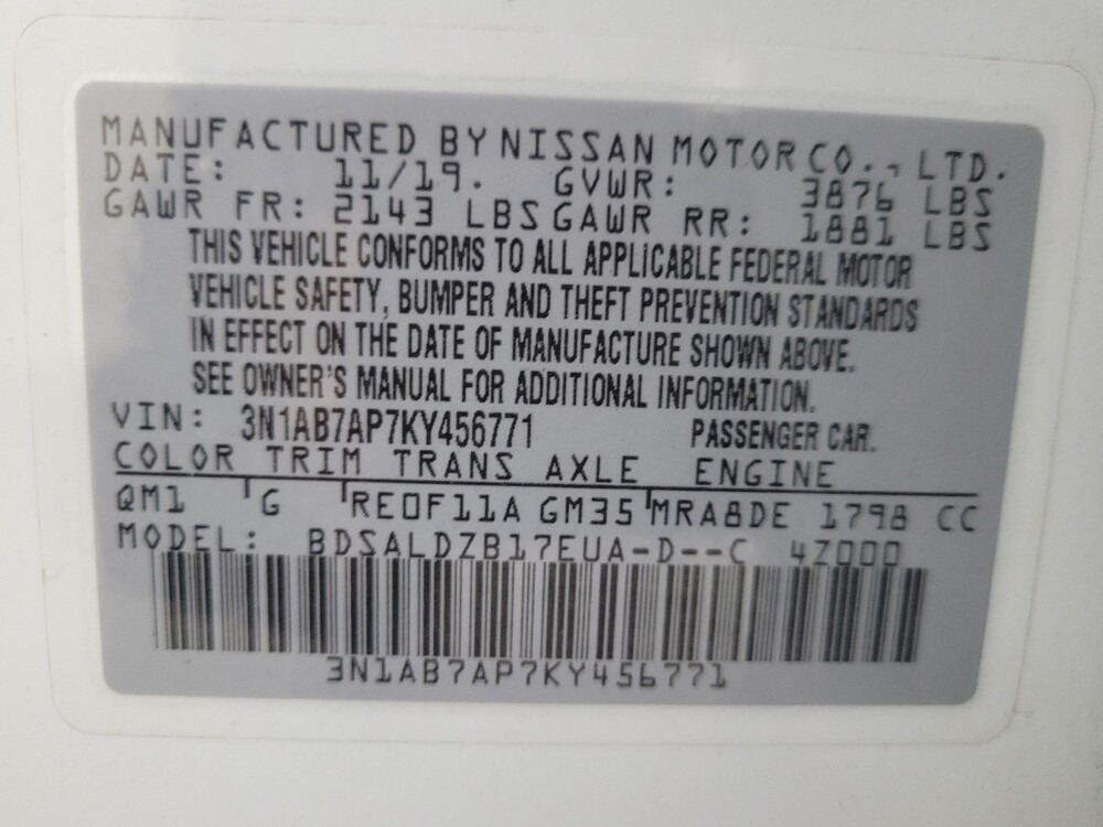 2019 Nissan Sentra in Albuquerque, NM 87123 - 18090959 33