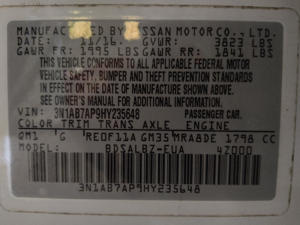 2017 Nissan Sentra in Kissimmee, FL 34744 - 18090967 33