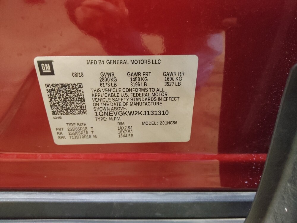 2019 Chevrolet Traverse in Newport News, VA 23601 - 18090981 33