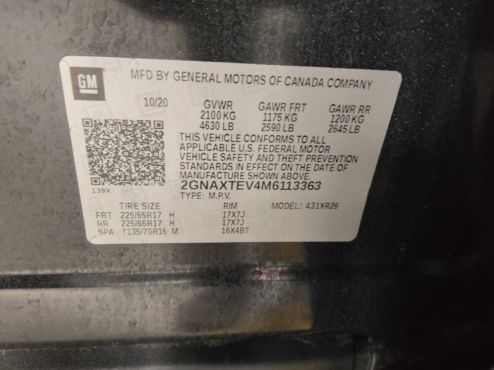 2021 Chevrolet Equinox in Macon, GA 31210 - 18090983 33