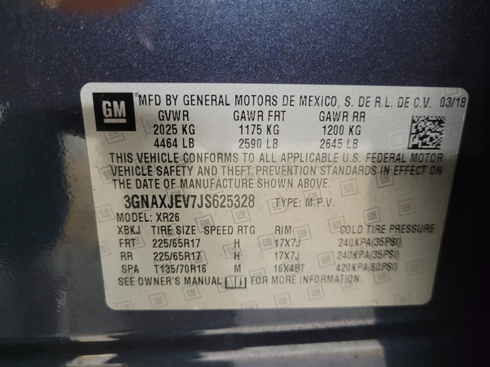 2018 Chevrolet Equinox in Pelham, AL 35124 - 18090988 33