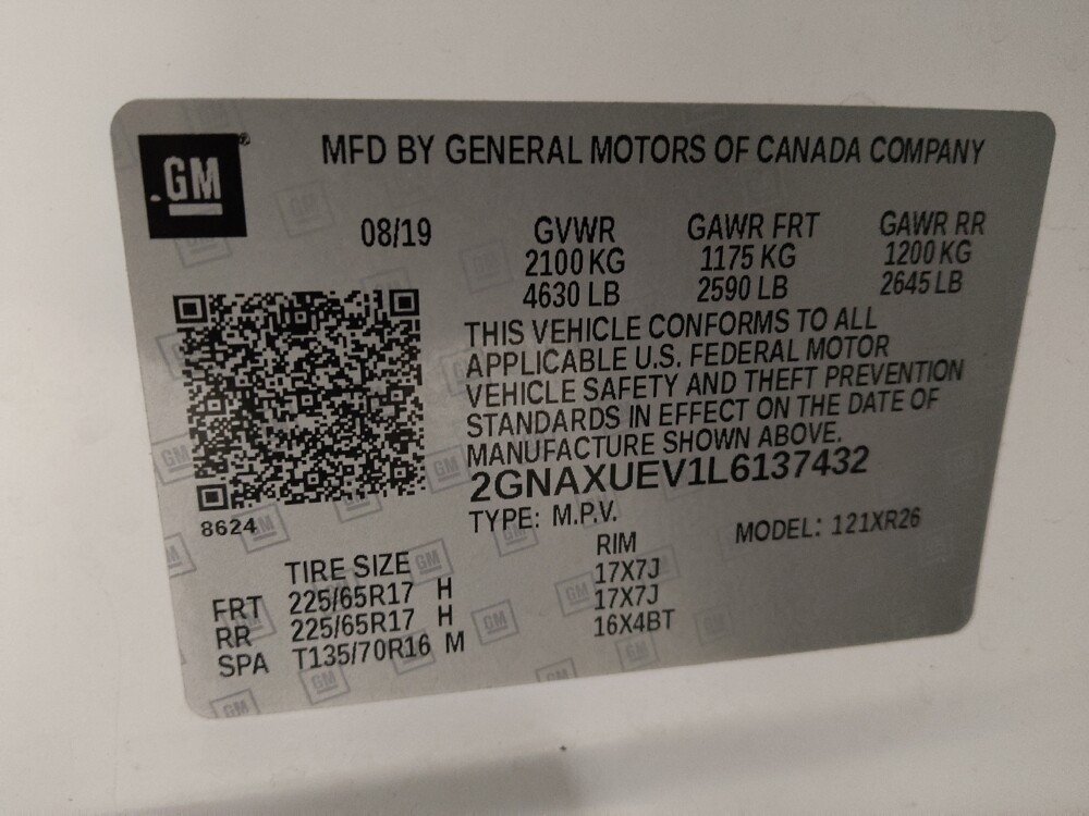 2020 Chevrolet Equinox in Morrow, GA 30260 - 18090991 33