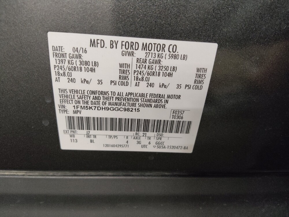 2016 Ford Explorer in Oklahoma City, OK 73139 - 18090994 33