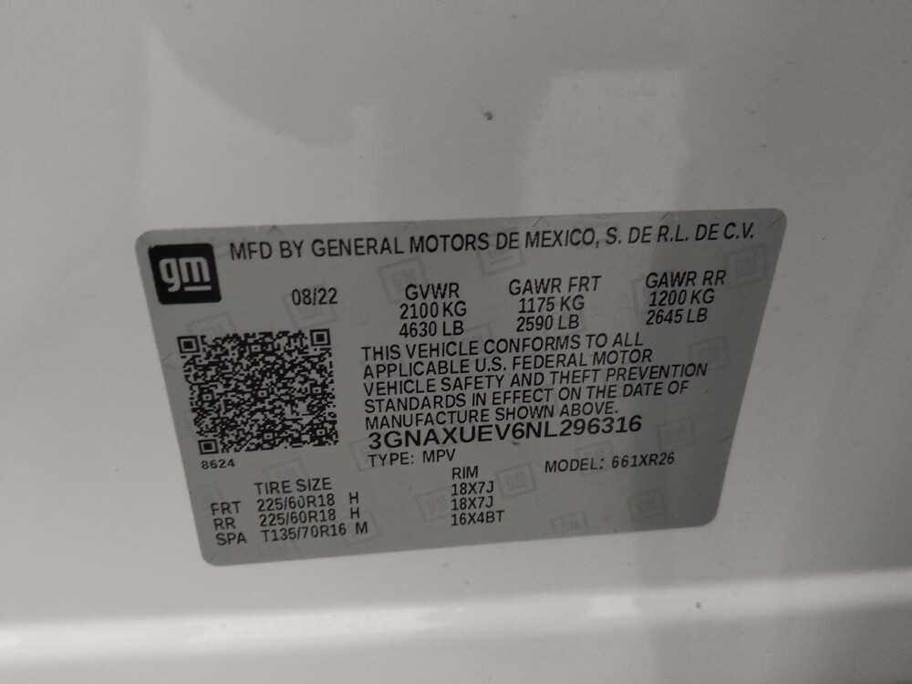 2022 Chevrolet Equinox in Wichita, KS 67207 - 18091004 33