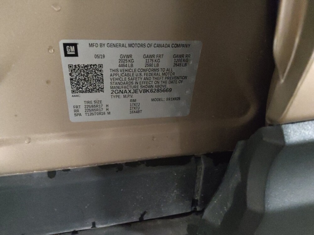 2019 Chevrolet Equinox in Oklahoma City, OK 73139 - 18091008 33