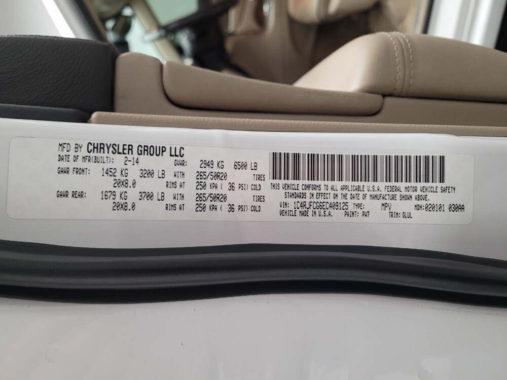 2014 Jeep Grand Cherokee in Downey, CA 90241 - 18091016 33