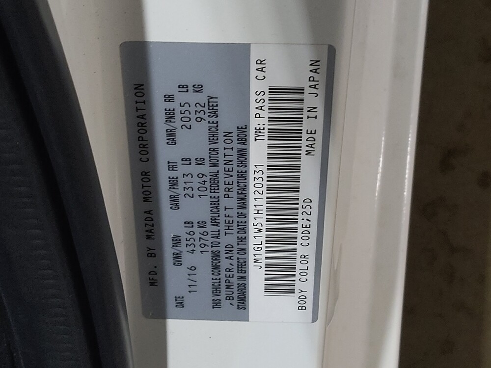 2017 Mazda MAZDA6 in Fort Worth, TX 76116 - 18091030 33