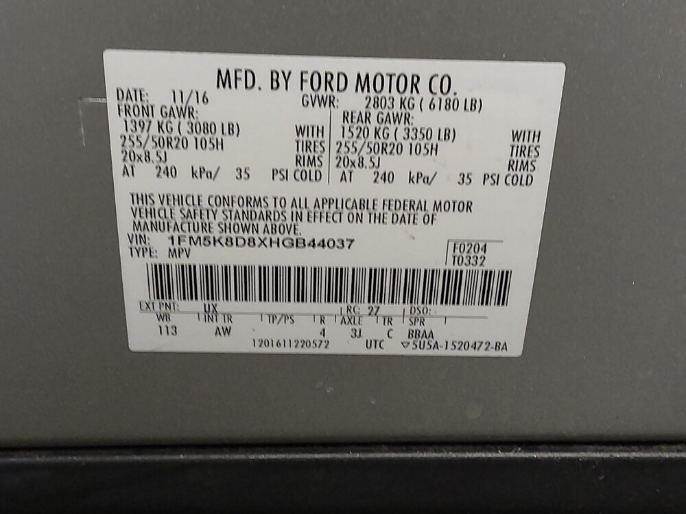 2017 Ford Explorer in Greenville, SC 29607 - 18091035 33