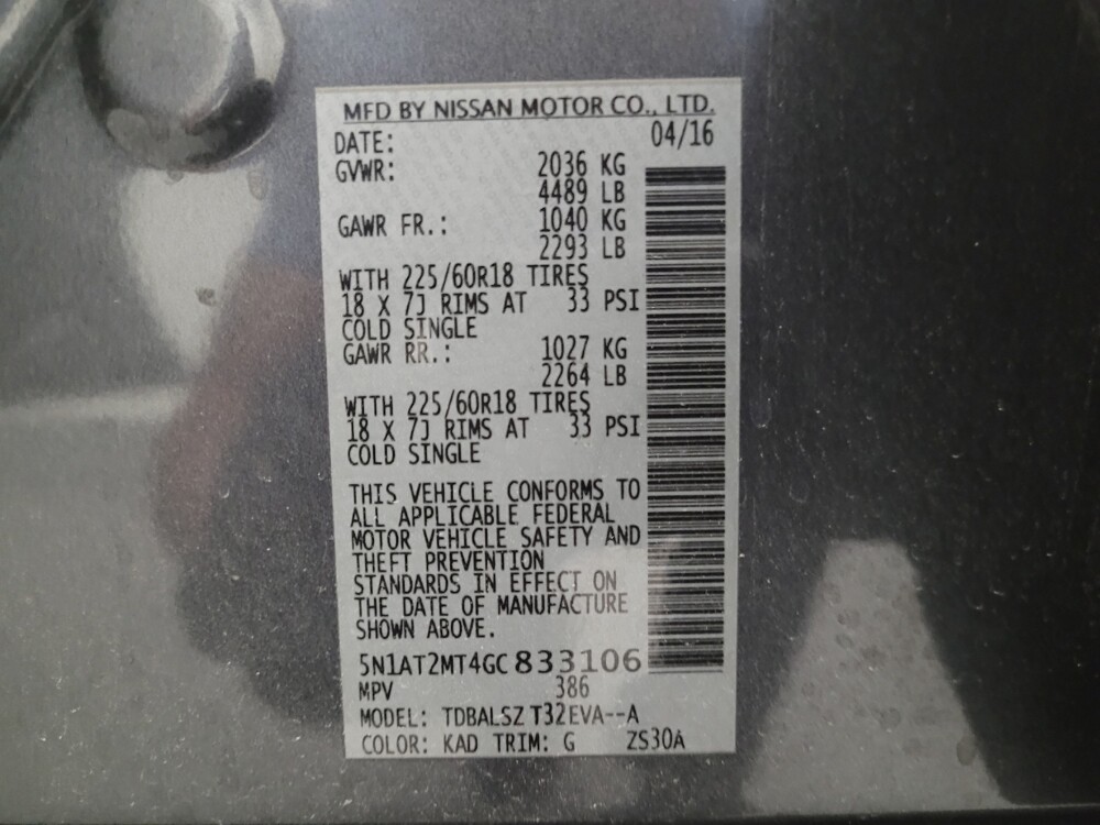 2016 Nissan Rogue in Torrance, CA 90504 - 18091038 33