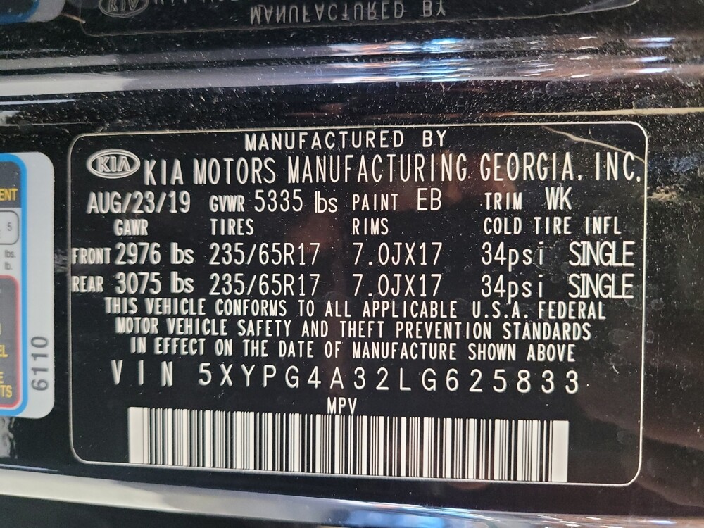 2020 Kia Sorento in Riverside, CA 92504 - 18091042 33