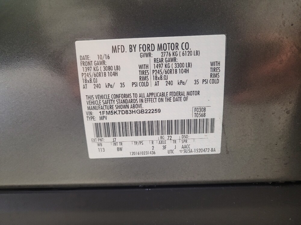 2017 Ford Explorer in Downey, CA 90241 - 18091049 33