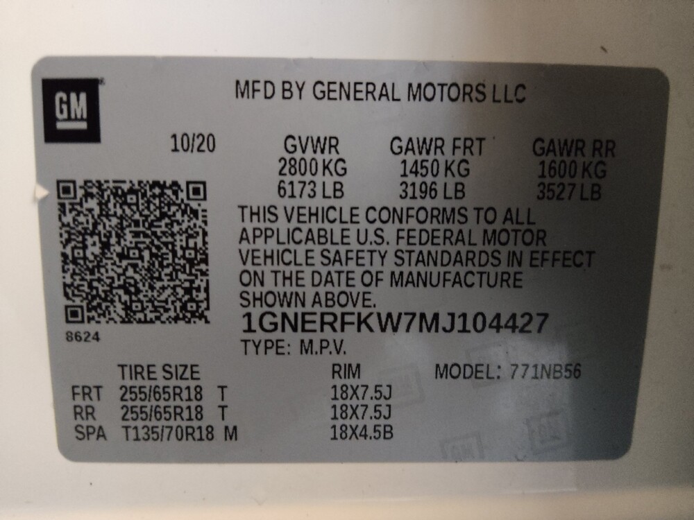 2021 Chevrolet Traverse in Houston, TX 77060 - 18091052 33