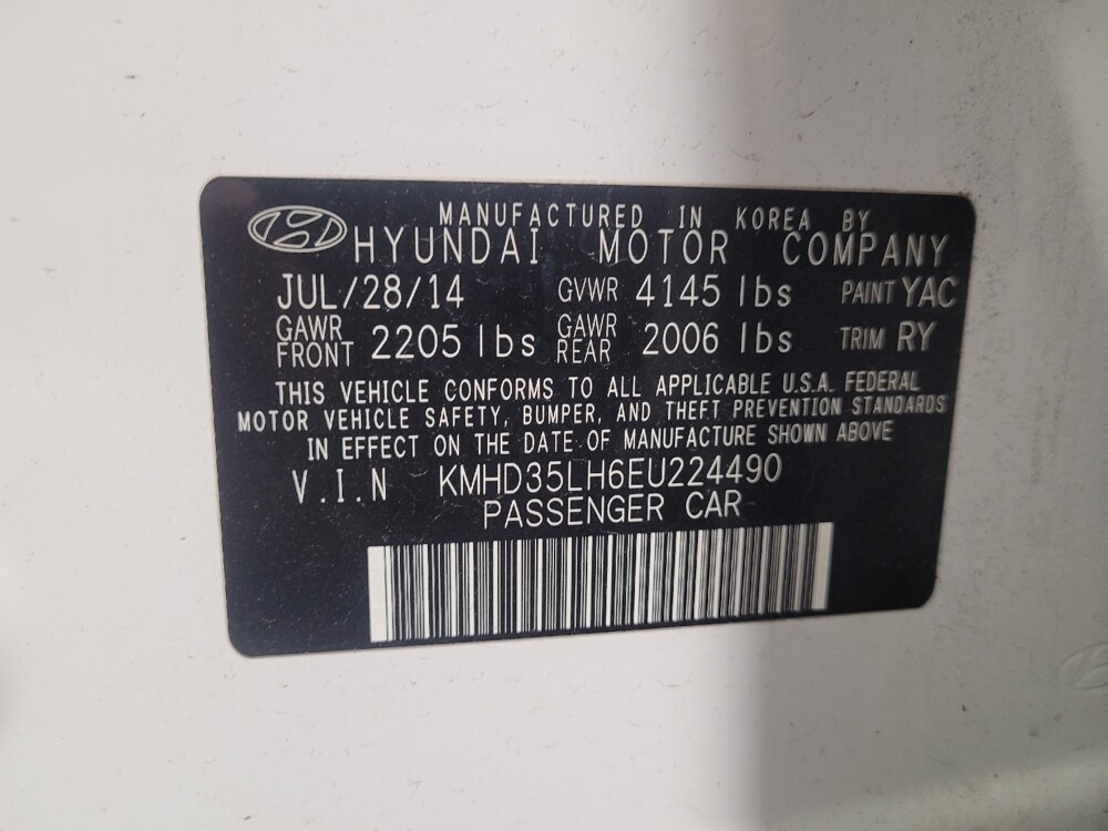 2014 Hyundai Elantra in El Cajon, CA 92020 - 18091100 33